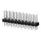 Te Connectivity Board Connector, 2 Contact(S), 2 Row(S), Male, Straight, 0.1 Inch Pitch, Solder Terminal, Black 103322-1 - alternate 1